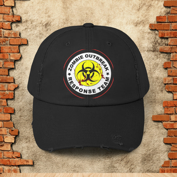 Zombie Response Team, Unisex Distressed Cap