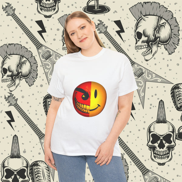 Crazy Emoji, Heavy Cotton Tee