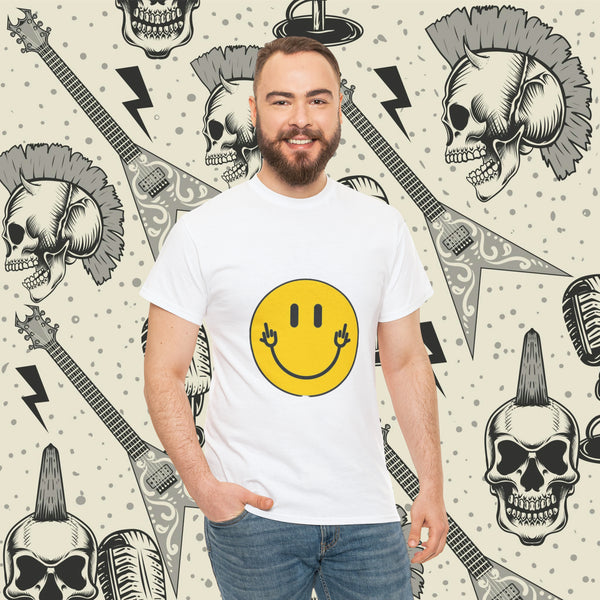 Happy Face, Heavy Cotton Tee