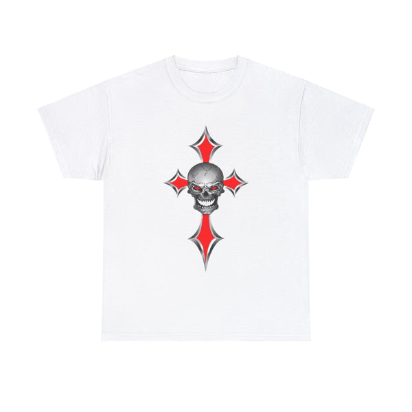 Skull And Cross, Heavy Cotton Tee