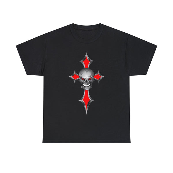 Skull And Cross, Heavy Cotton Tee