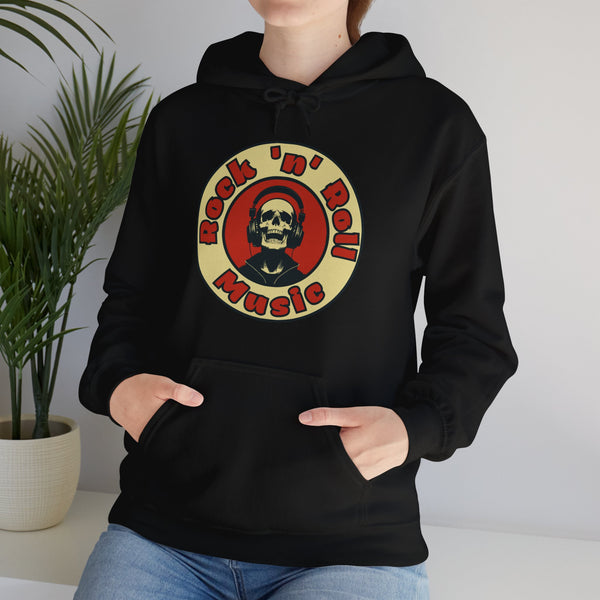 Rock n Roll Music, Unisex Hooded Sweatshirt