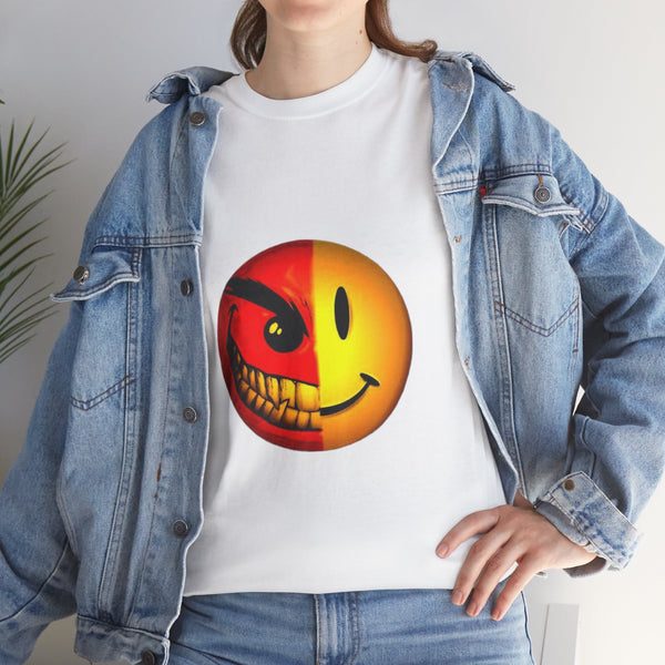 Crazy Emoji, Heavy Cotton Tee