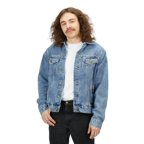 Rock n Roll Heart,  Men's Denim Jacket