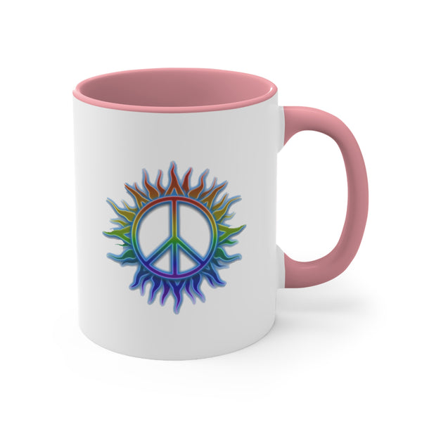 Peace Sign, Coffee Mug, 11oz