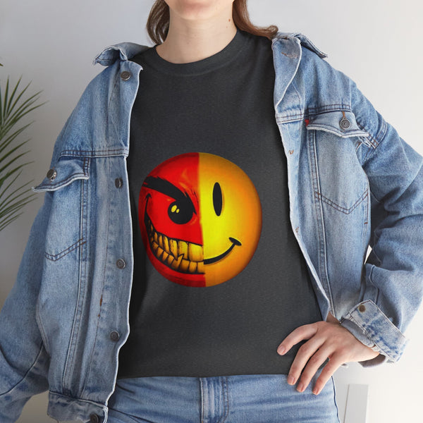 Crazy Emoji, Heavy Cotton Tee