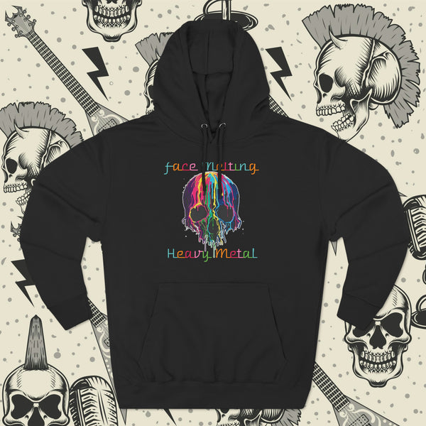 Face Melting Heavy Metal,  Unisex Pullover Hoodie