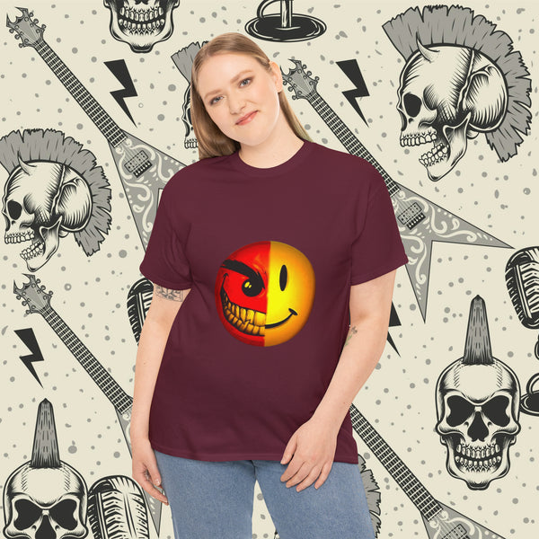 Crazy Emoji, Heavy Cotton Tee