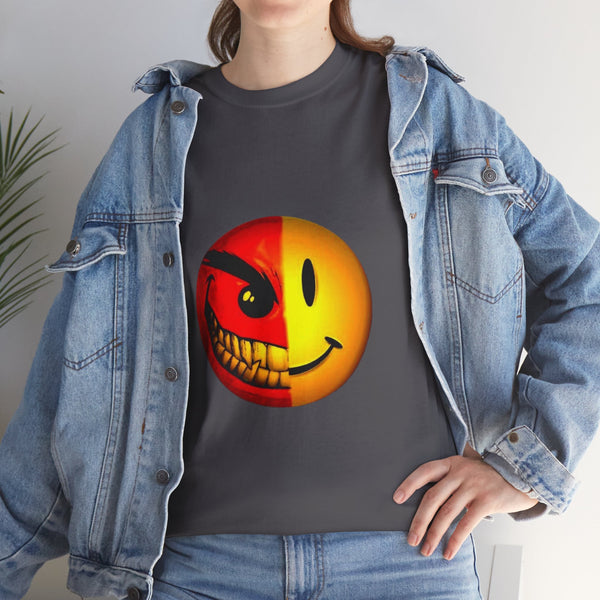 Crazy Emoji, Heavy Cotton Tee