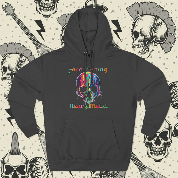 Face Melting Heavy Metal,  Unisex Pullover Hoodie