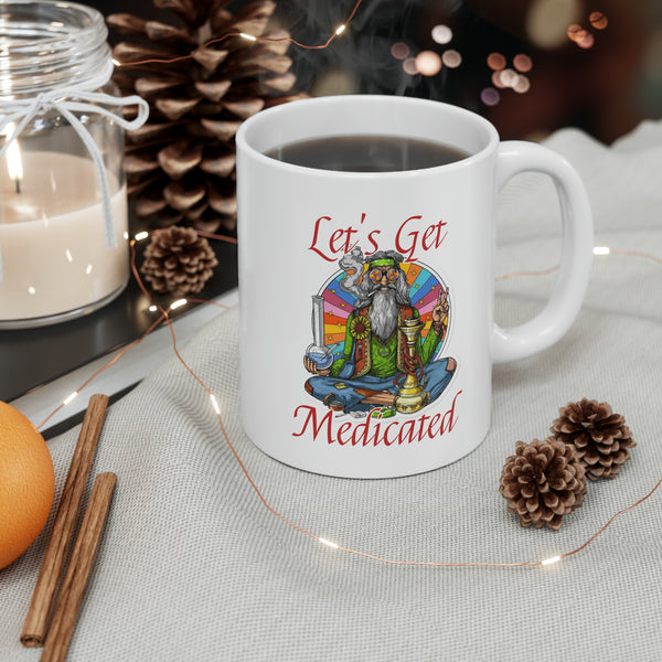 Let's Get Medicated Coffee Mug, 11oz