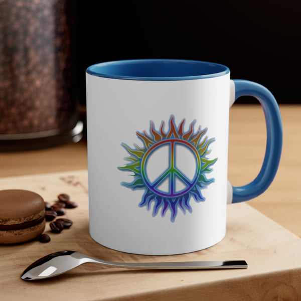 Peace Sign, Coffee Mug, 11oz