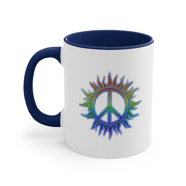 Peace Sign, Coffee Mug, 11oz