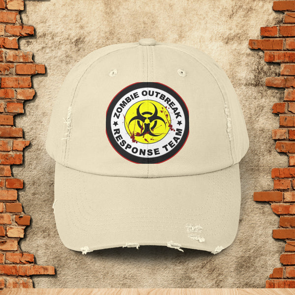 Zombie Response Team, Unisex Distressed Cap