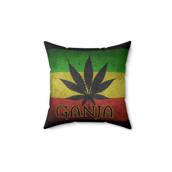 Ganja Flag, Square Pillow