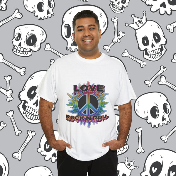 Love Rock n Roll, Heavy Cotton Tee