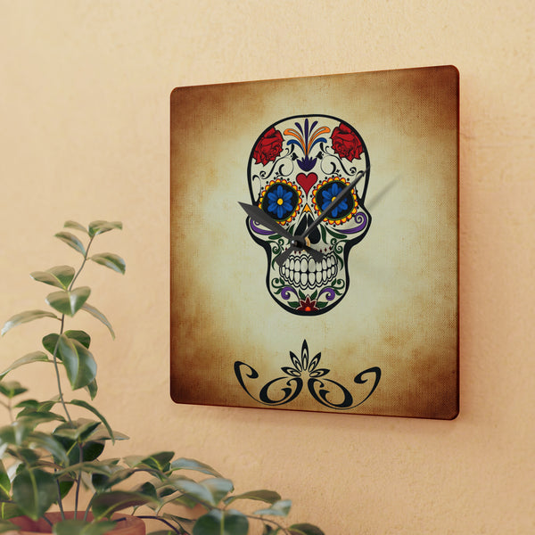 Sugar Skull, Wall Clock