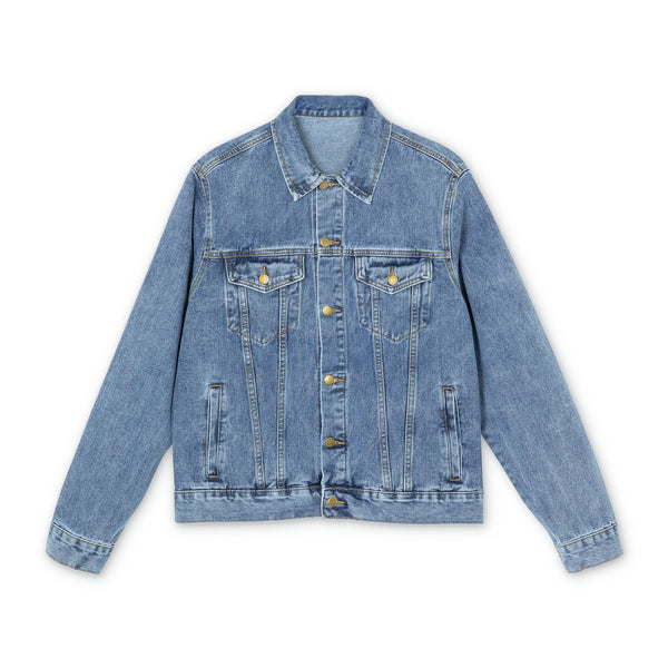 Rock n Roll Music,  Men's Denim Jacket