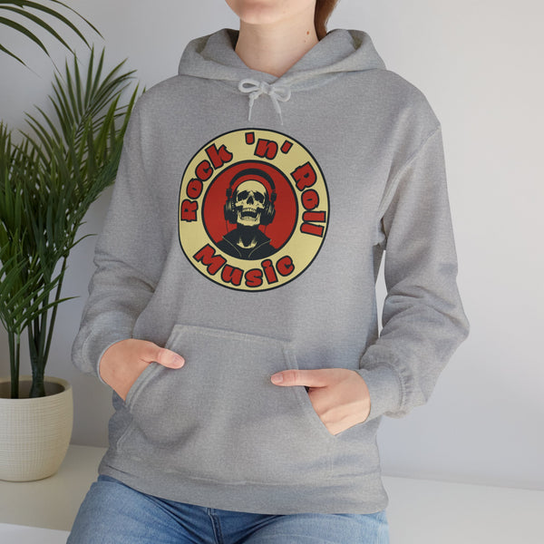 Rock n Roll Music, Unisex Hooded Sweatshirt