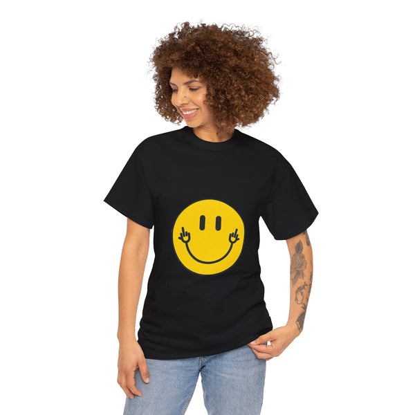 Happy Face, Heavy Cotton Tee