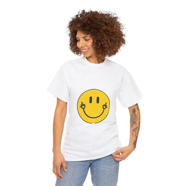 Happy Face, Heavy Cotton Tee