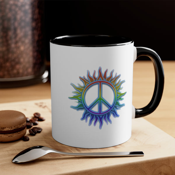 Peace Sign, Coffee Mug, 11oz