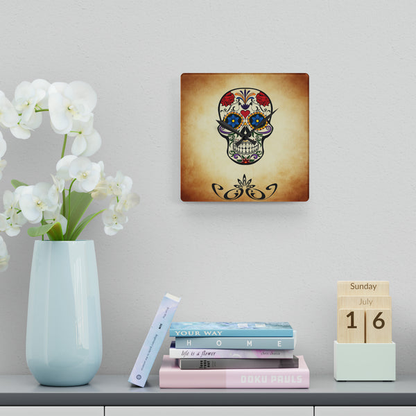 Sugar Skull, Wall Clock