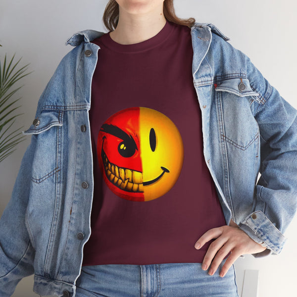 Crazy Emoji, Heavy Cotton Tee