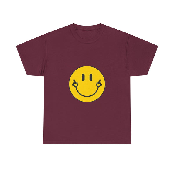 Happy Face, Heavy Cotton Tee