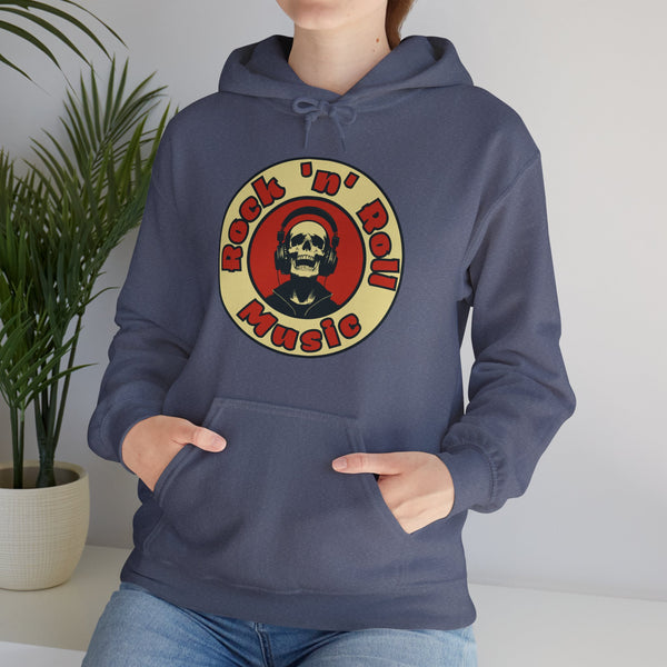 Rock n Roll Music, Unisex Hooded Sweatshirt