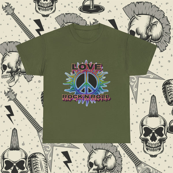 Love Rock n Roll, Heavy Cotton Tee