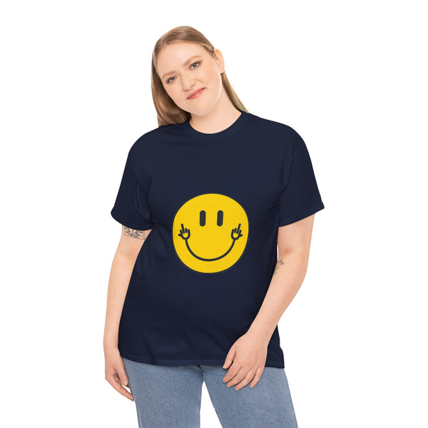 Happy Face, Heavy Cotton Tee