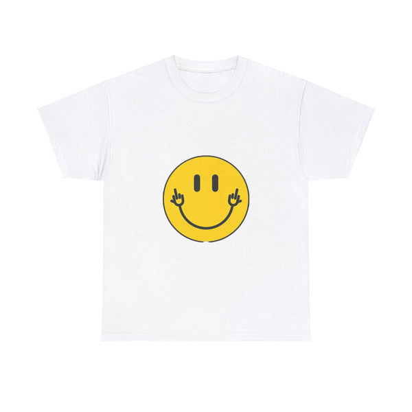 Happy Face, Heavy Cotton Tee