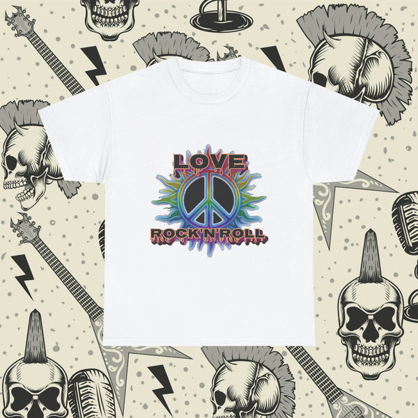 Love Rock n Roll, Heavy Cotton Tee