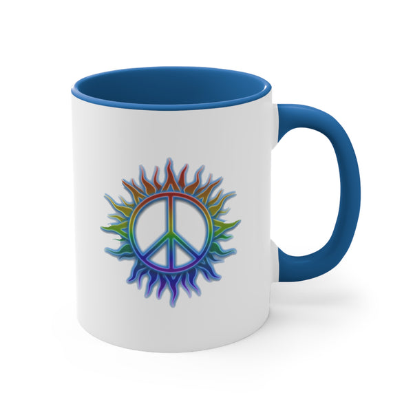 Peace Sign, Coffee Mug, 11oz