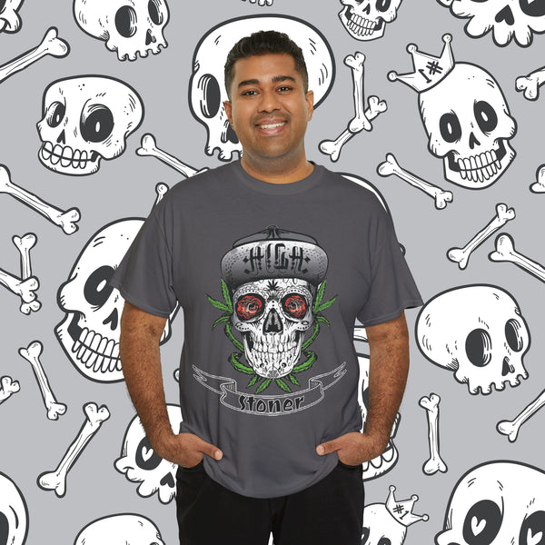 Stoner Skull, Heavy Cotton Tee