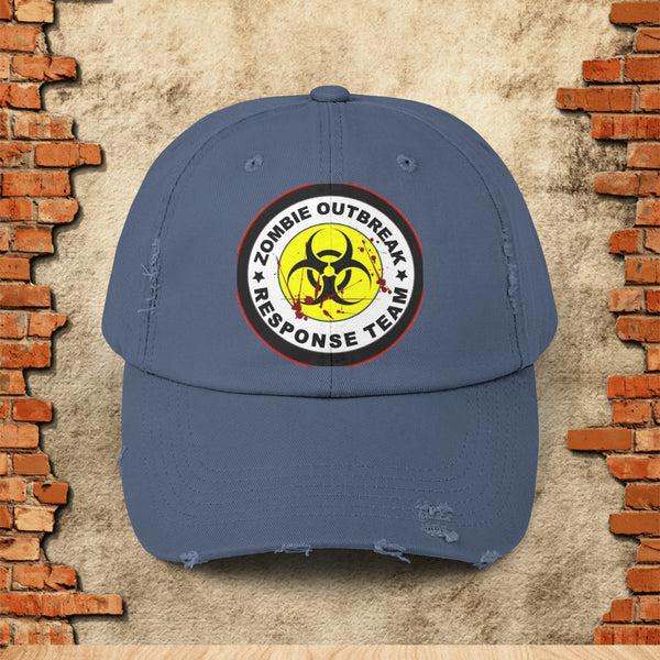 Zombie Response Team, Unisex Distressed Cap