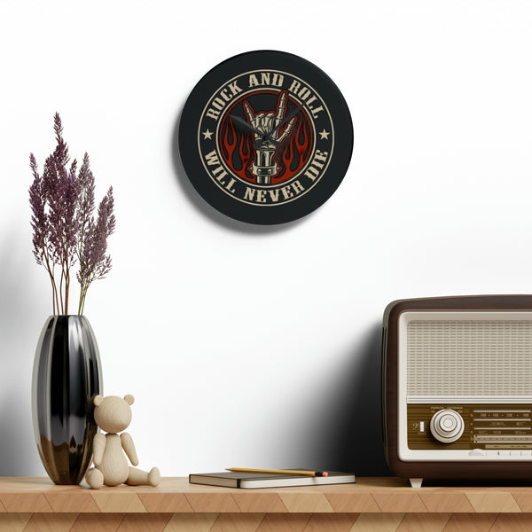 Rock n Roll will never die, Wall Clock