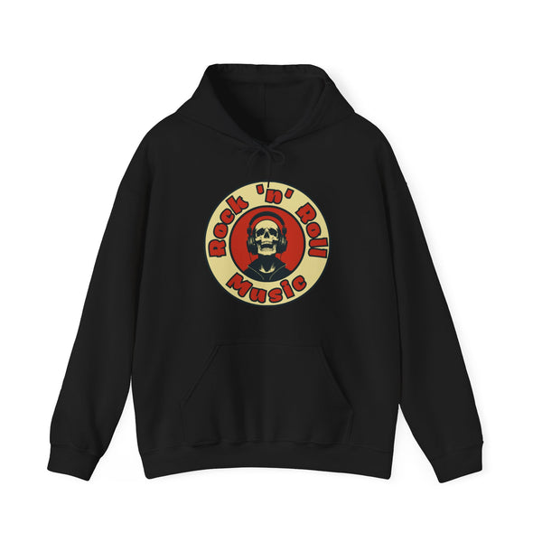 Rock n Roll Music, Unisex Hooded Sweatshirt