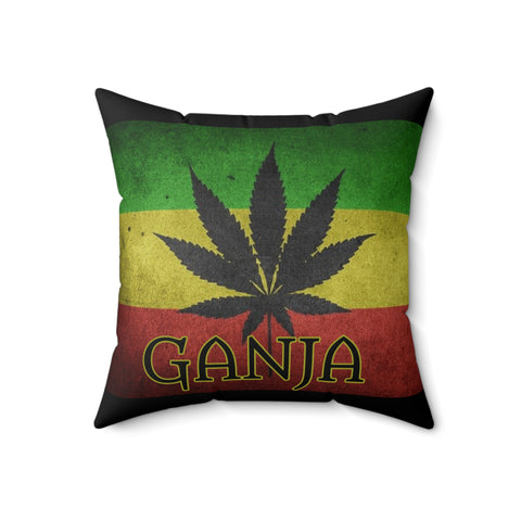 Ganja Flag, Square Pillow