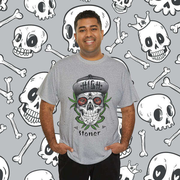 Stoner Skull, Heavy Cotton Tee