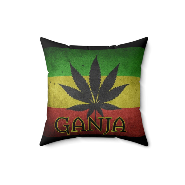 Ganja Flag, Square Pillow