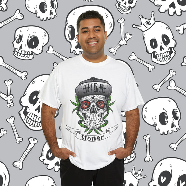 Stoner Skull, Heavy Cotton Tee