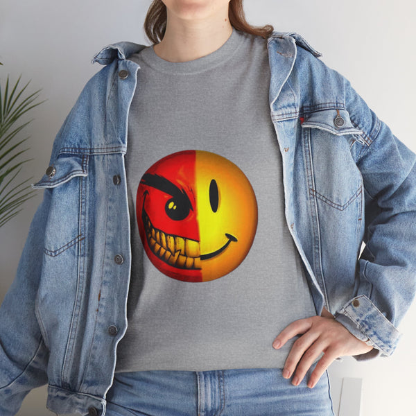 Crazy Emoji, Heavy Cotton Tee