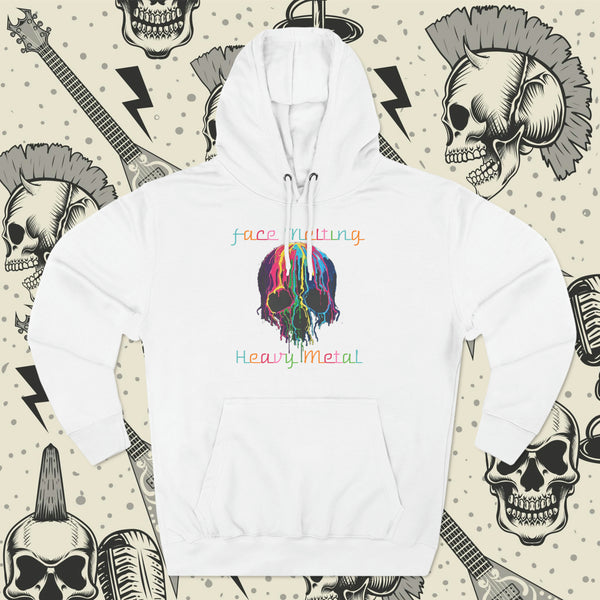 Face Melting Heavy Metal,  Unisex Pullover Hoodie