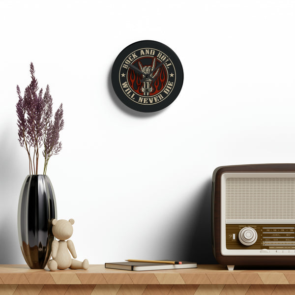 Rock n Roll will never die, Wall Clock