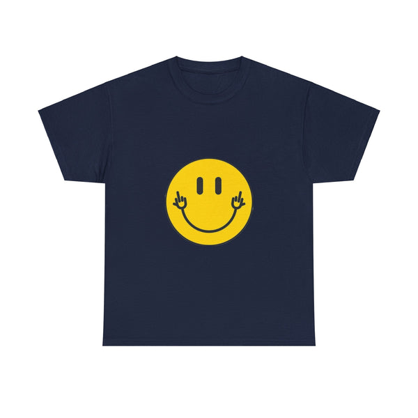 Happy Face, Heavy Cotton Tee