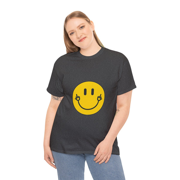 Happy Face, Heavy Cotton Tee