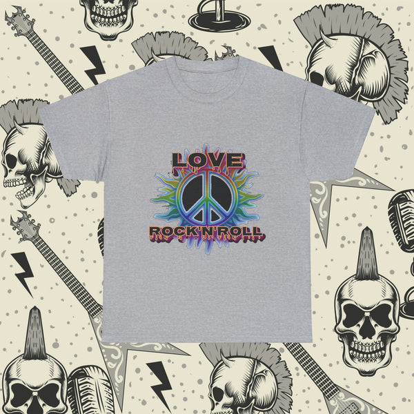 Love Rock n Roll, Heavy Cotton Tee