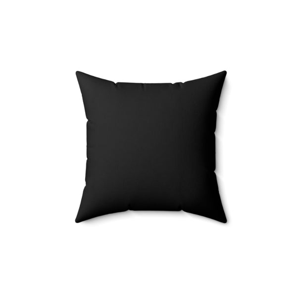 Doodle Skull Design, Square Pillow